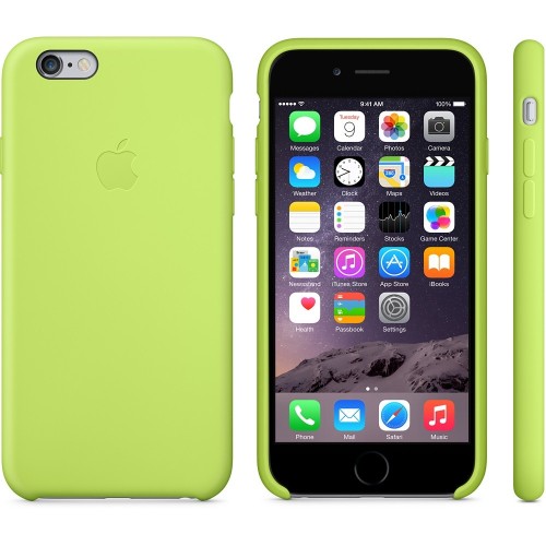 APPLE iPhone 6/6S SILICONE CASE VERDE APPLE iPhone 6/6S SILICONE CASE VERDE